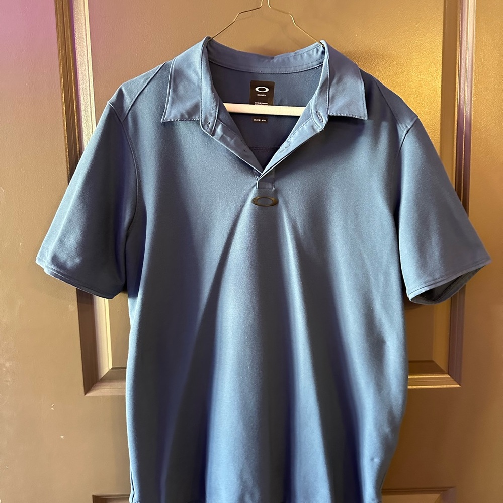 Oakley Men's Classic Blue Polo